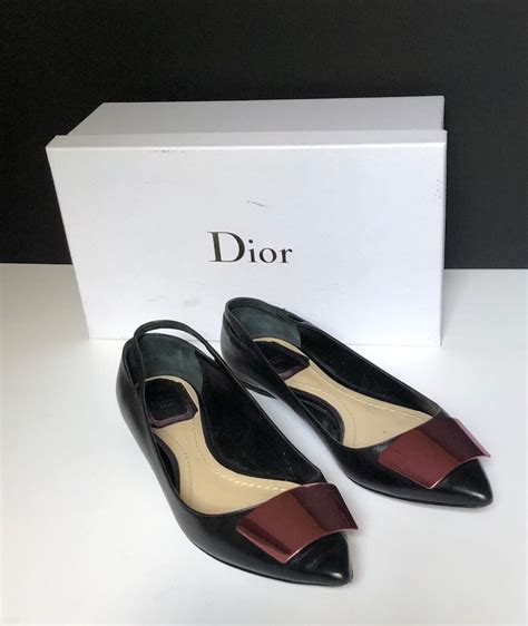 christian dior ballet flats